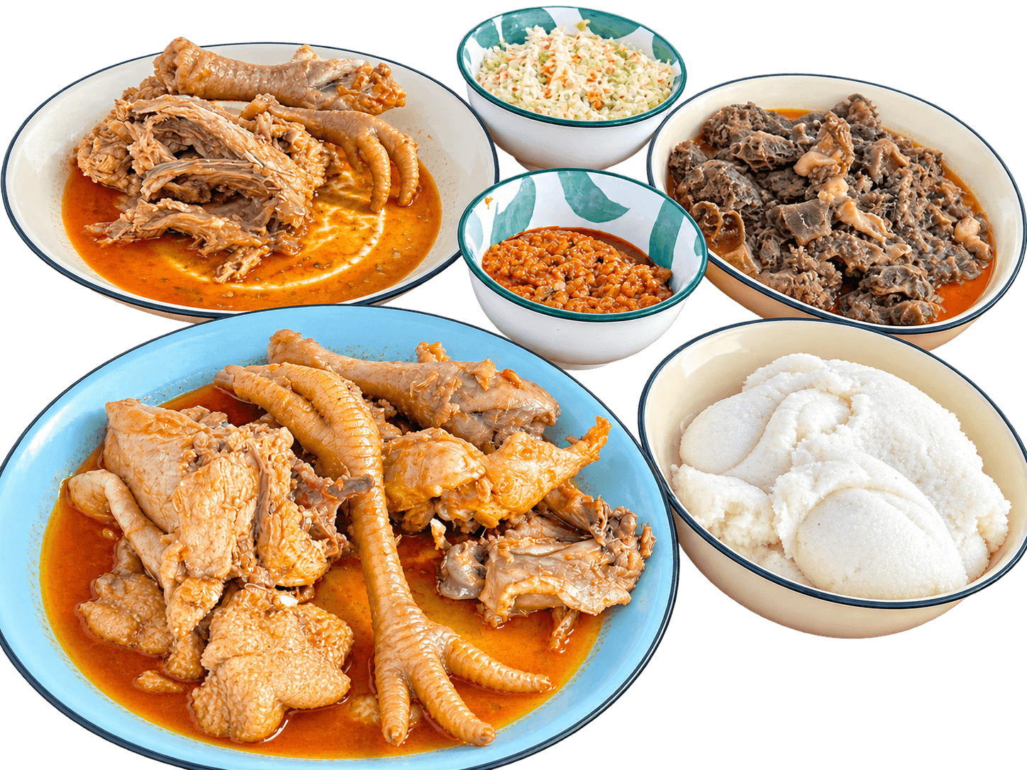Traditional meals served by Vhadzanani Kitchen